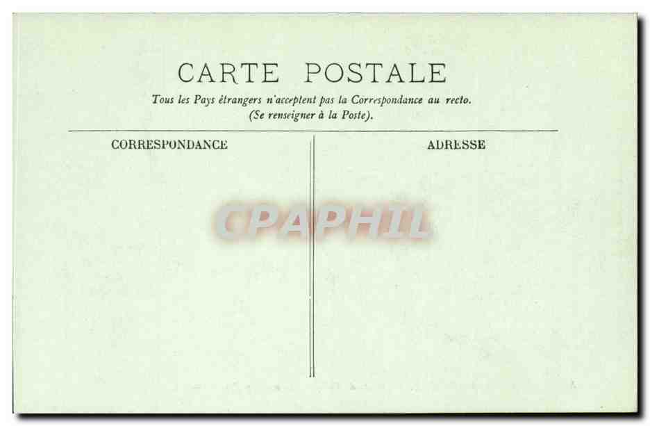 Environs de Nice - Route de Villefranche au Cap Ferrat - CPA  — Rückseite
