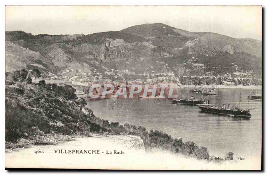 Villefranche - La Rade — Édition Giletta, phot. Nice, n° 460