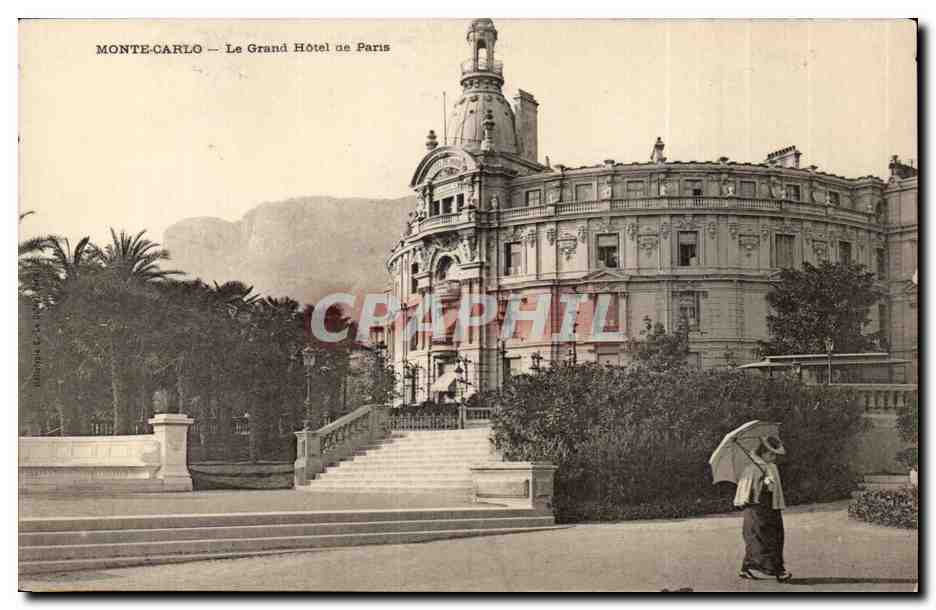 Monte-Carlo — Le Grand Hôtel de Paris — éditeur anonyme