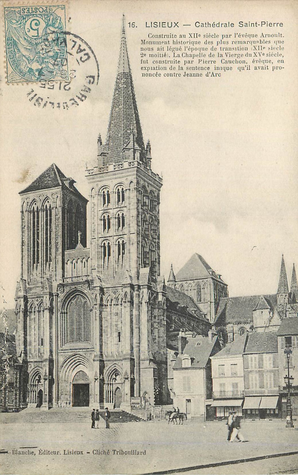 CPA Lisieux Cathedrale Saint Pierre 