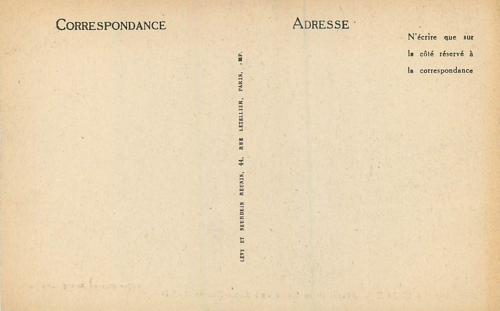 CPA Lisieux Abside de la Cathedrale Saint Pierre  — Verso