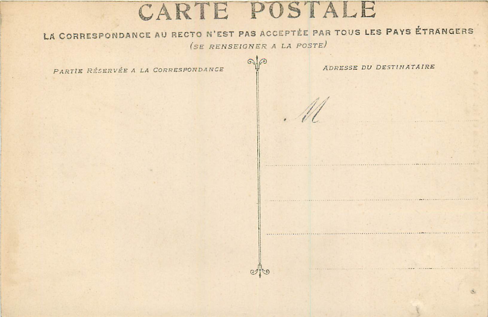 CPA Rouen Cathedrale La Fleche et les Tours  — Verso