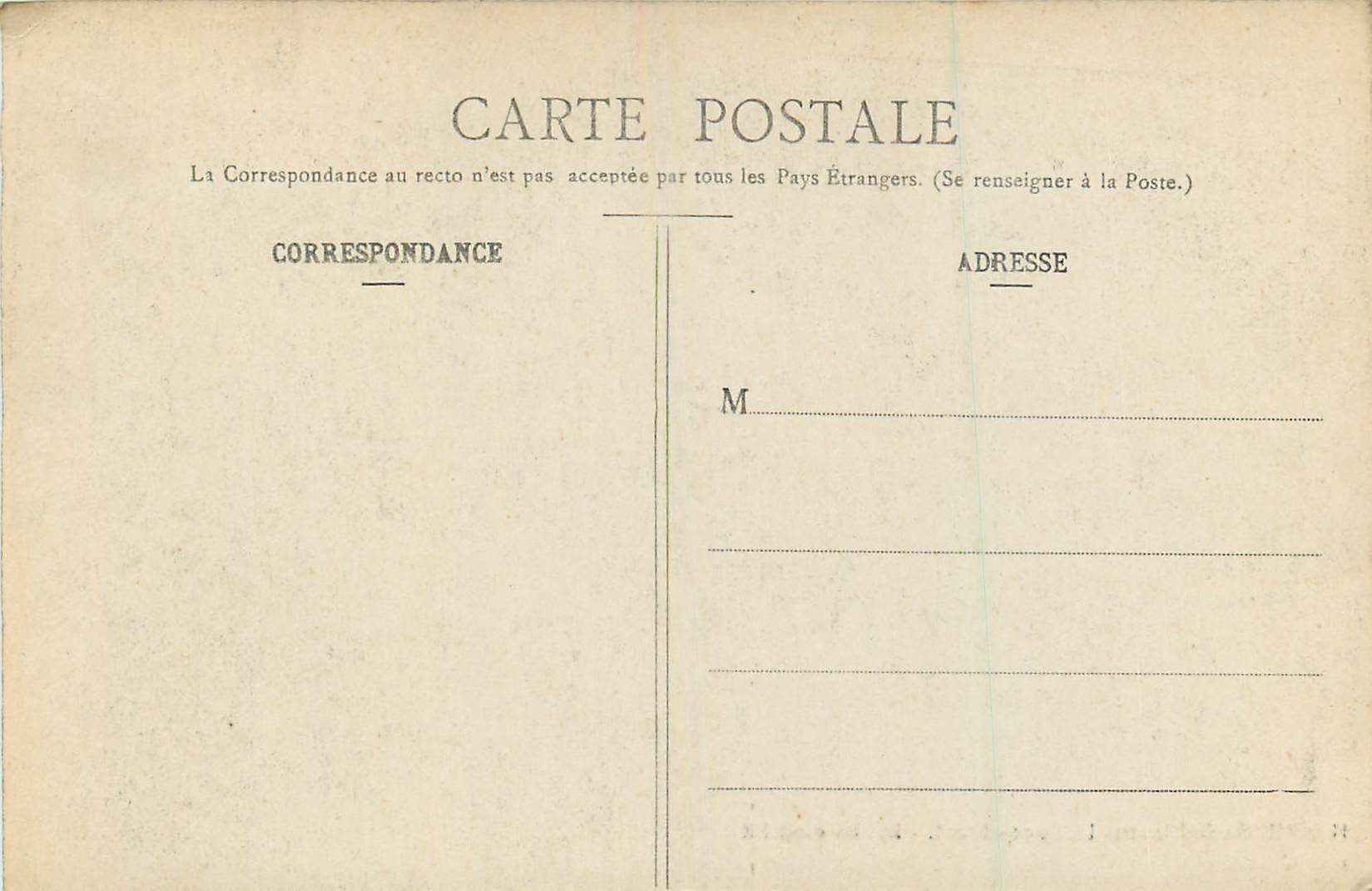 CPA Hostellerie Guillaume le Conquerant Dives sur Mer  — Rückseite