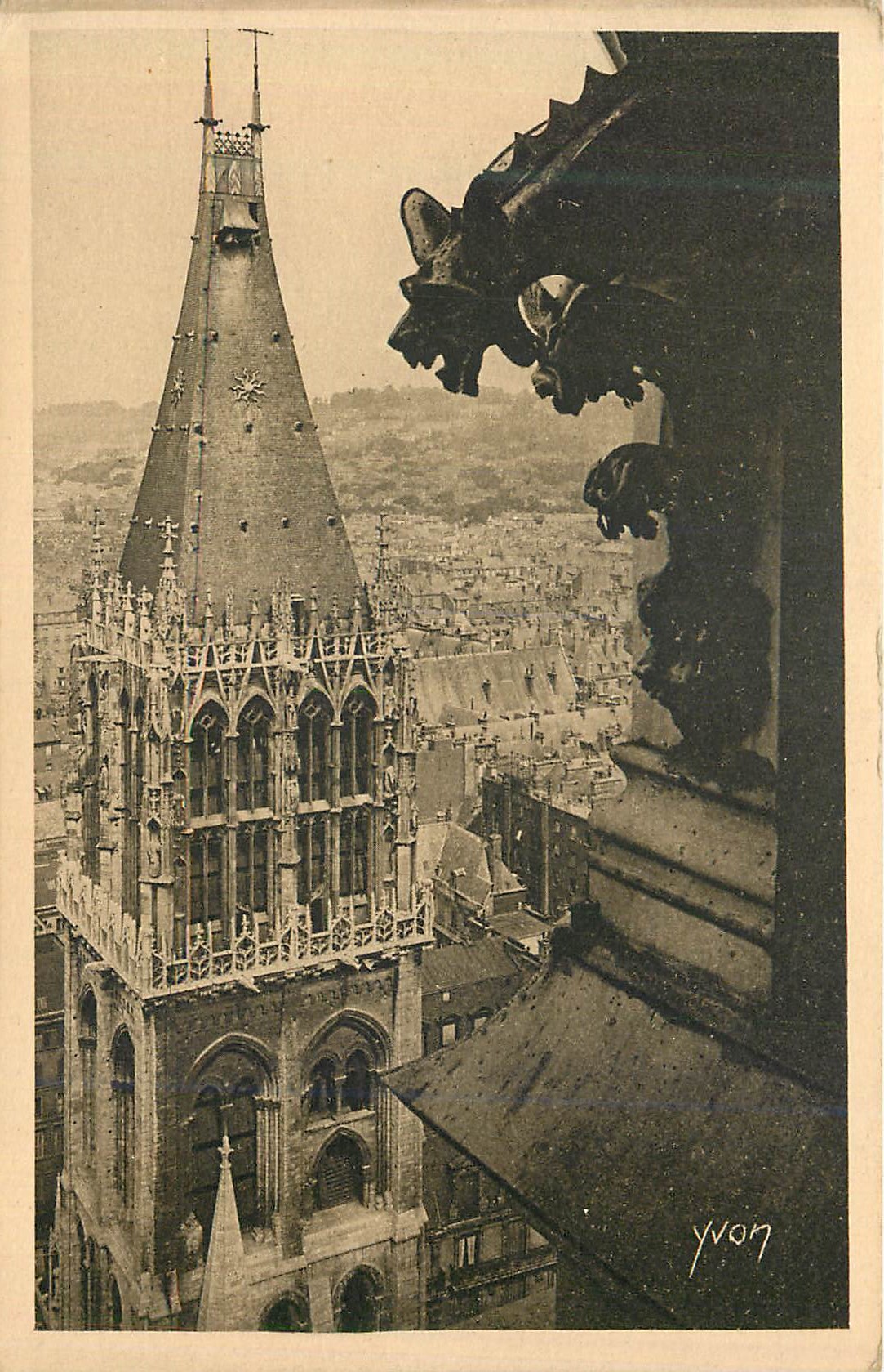 CPA Rouen La Tour Saint Romain 