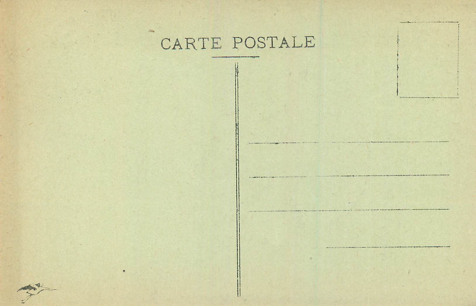 CPA La Cathedrale de Rouen Porte Cour des Libraries  — Rückseite