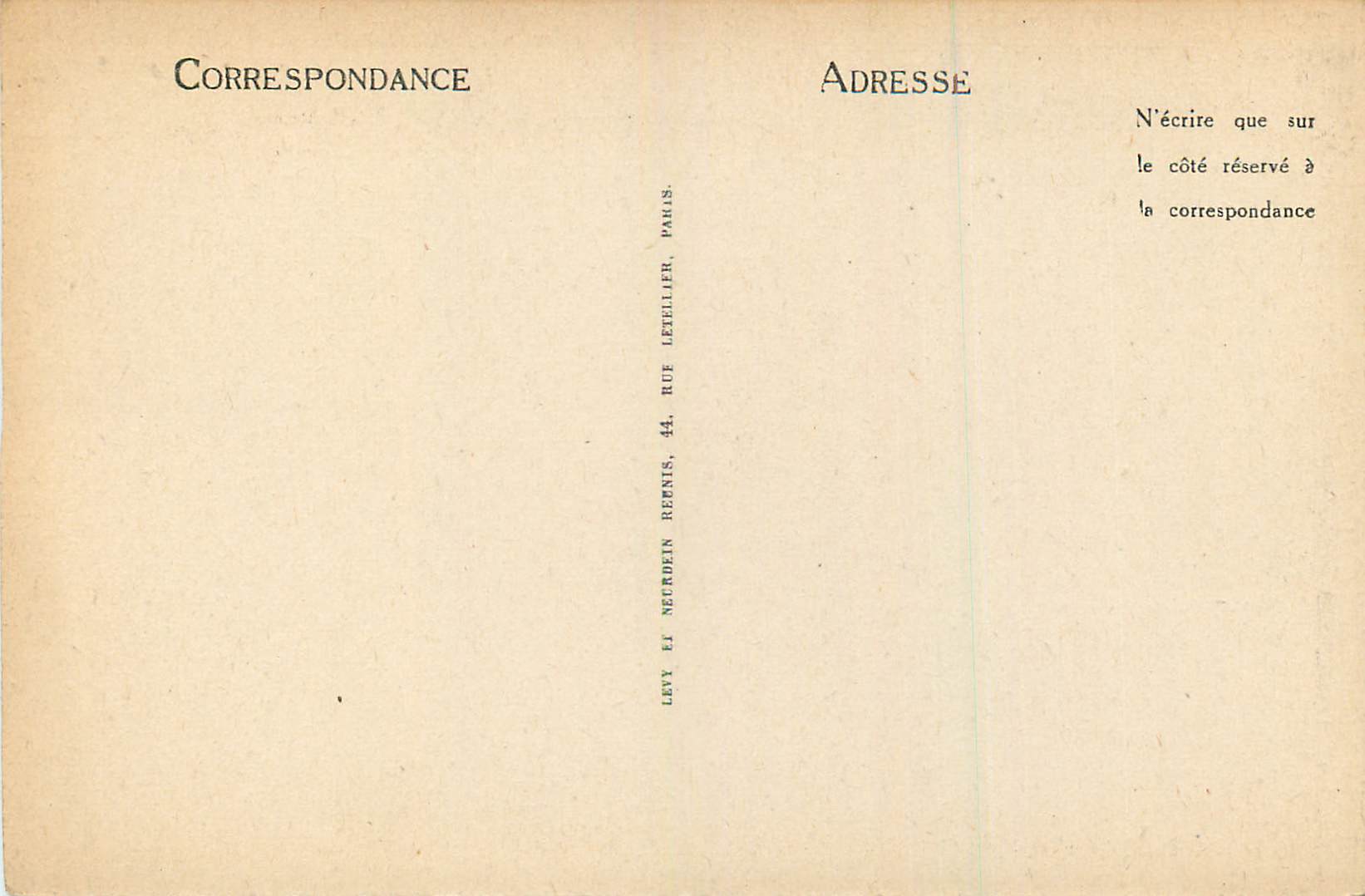 CPA Rouen Dessous de la Voute de la Grosse Horloge  — Rückseite