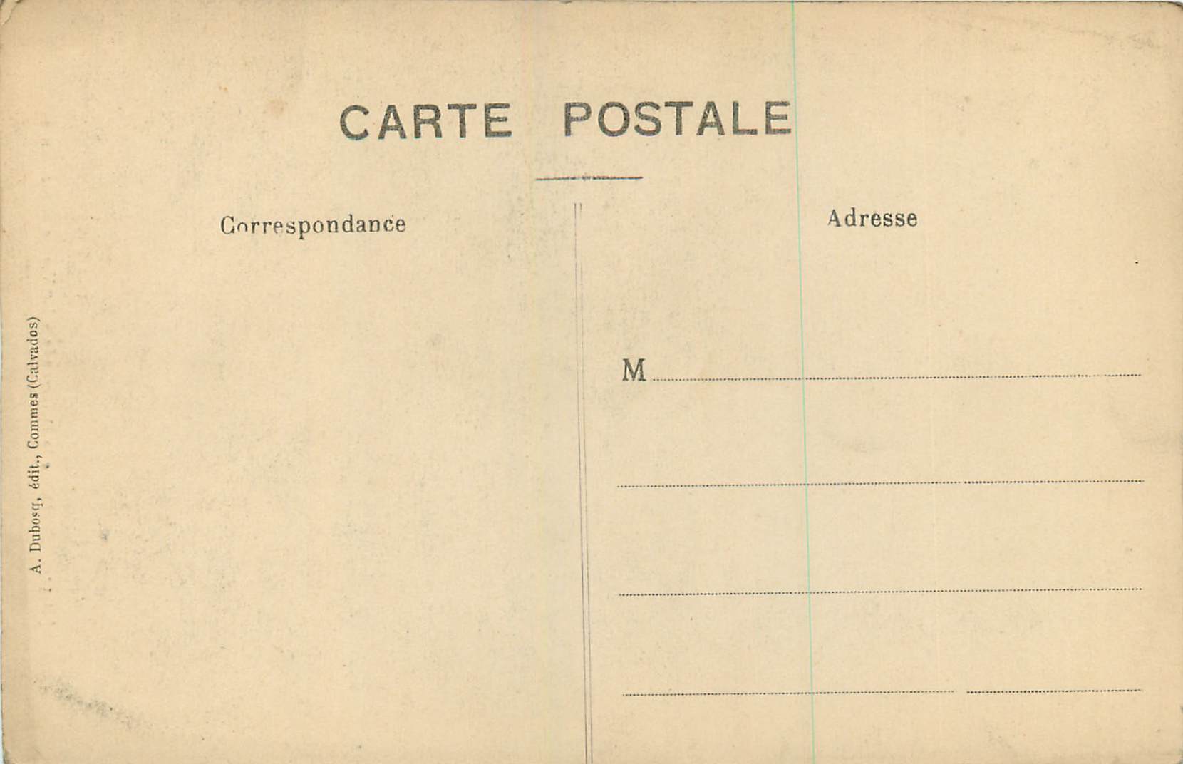 CPA ND de la Delivrande La Vierge miraculeuse  — Rückseite