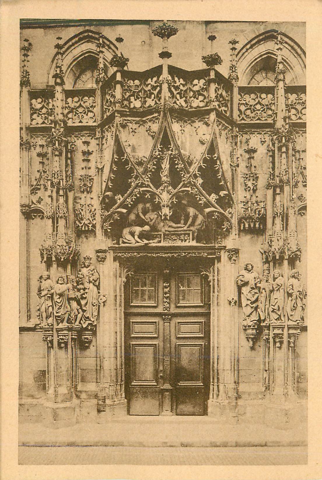 CPA Cathedrale de Strasbourg Portail St Laurent 
