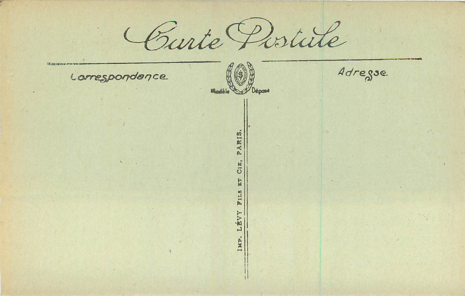 CPA Colmar La Cathedrale Saint Martin  — Rückseite