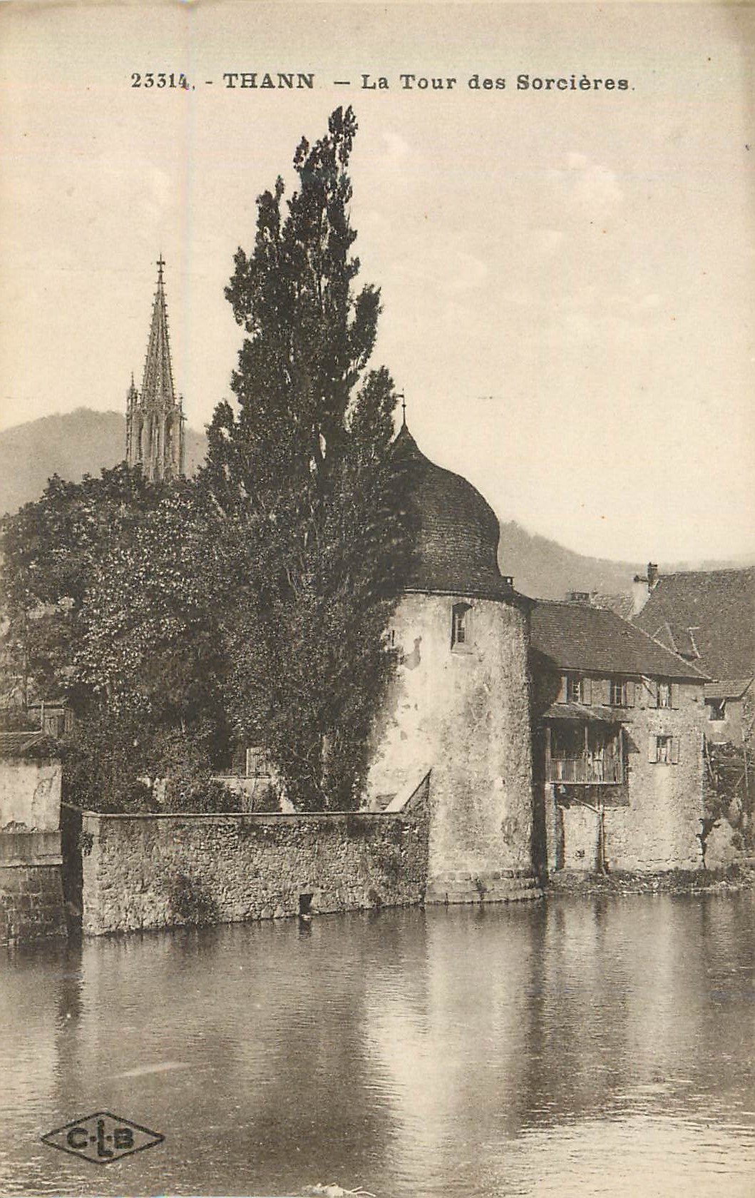 CPA Thann La Tour des Sorcieres 
