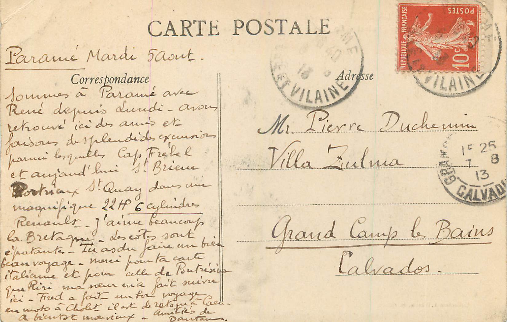 Cap Fréhel - La Fauccennière et la Baie des Sévignés — La Bretagne Pittoresque, 1899 — Reverso