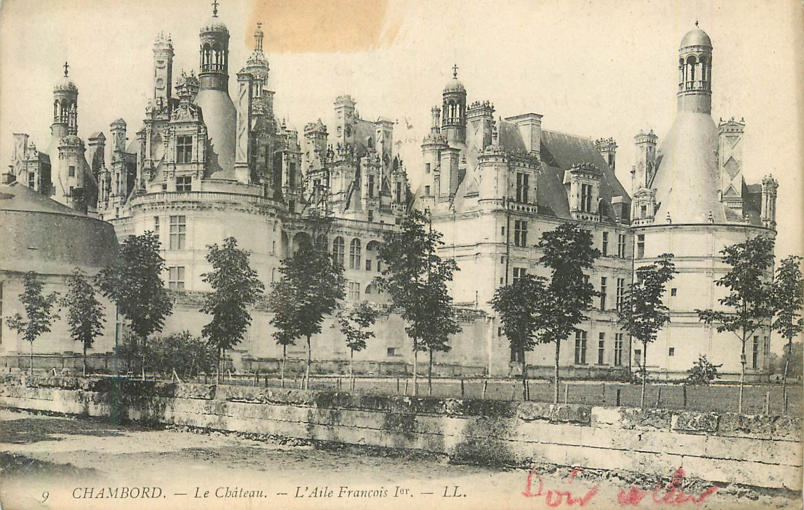 Chambord — Le Château — L'Aile François Ier — LL. — N°9