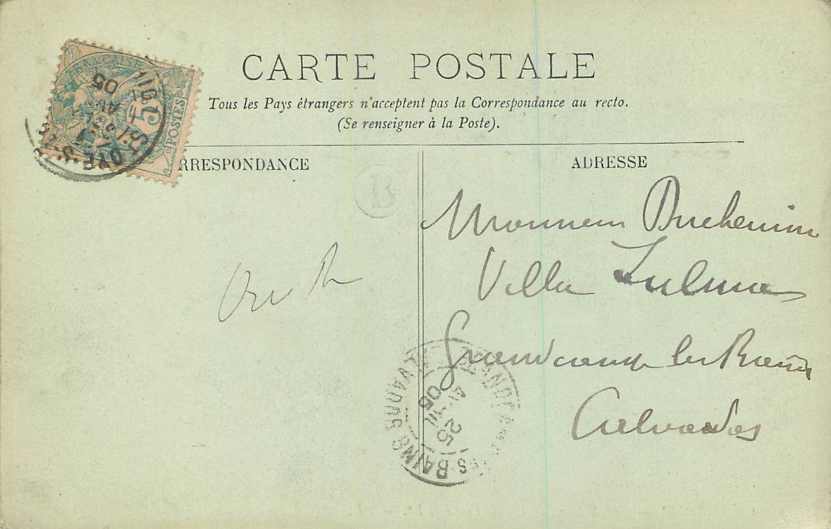 Chambord — Le Château — L'Aile François Ier — LL. — N°9 — Rückseite
