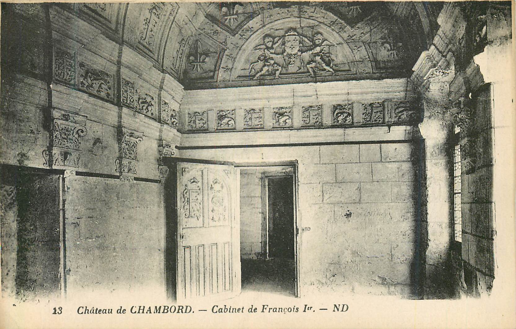 Château de CHAMBORD — Cabinet de François Ier — ND