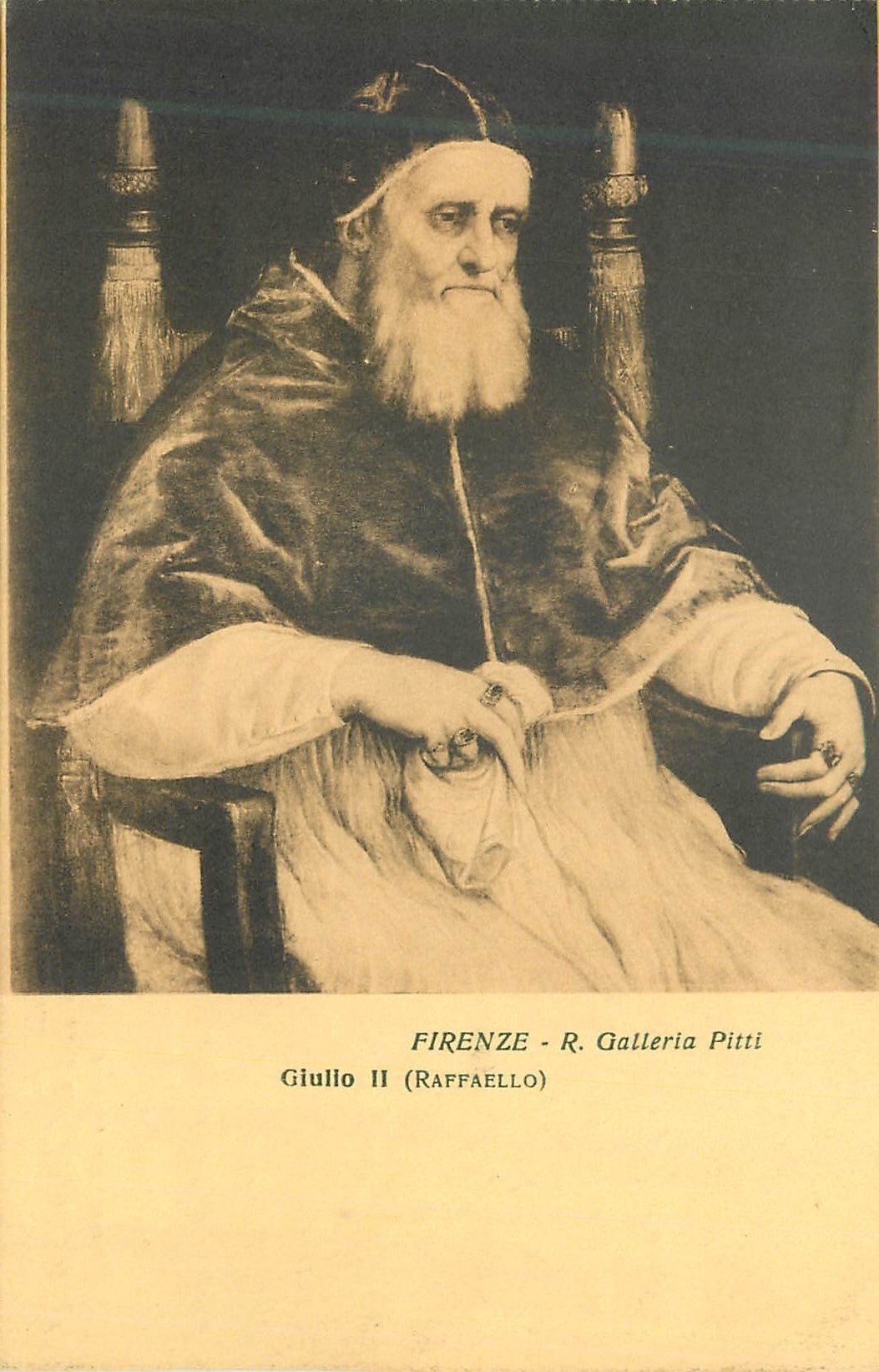 CPA Firenze R Galleria Pittri 