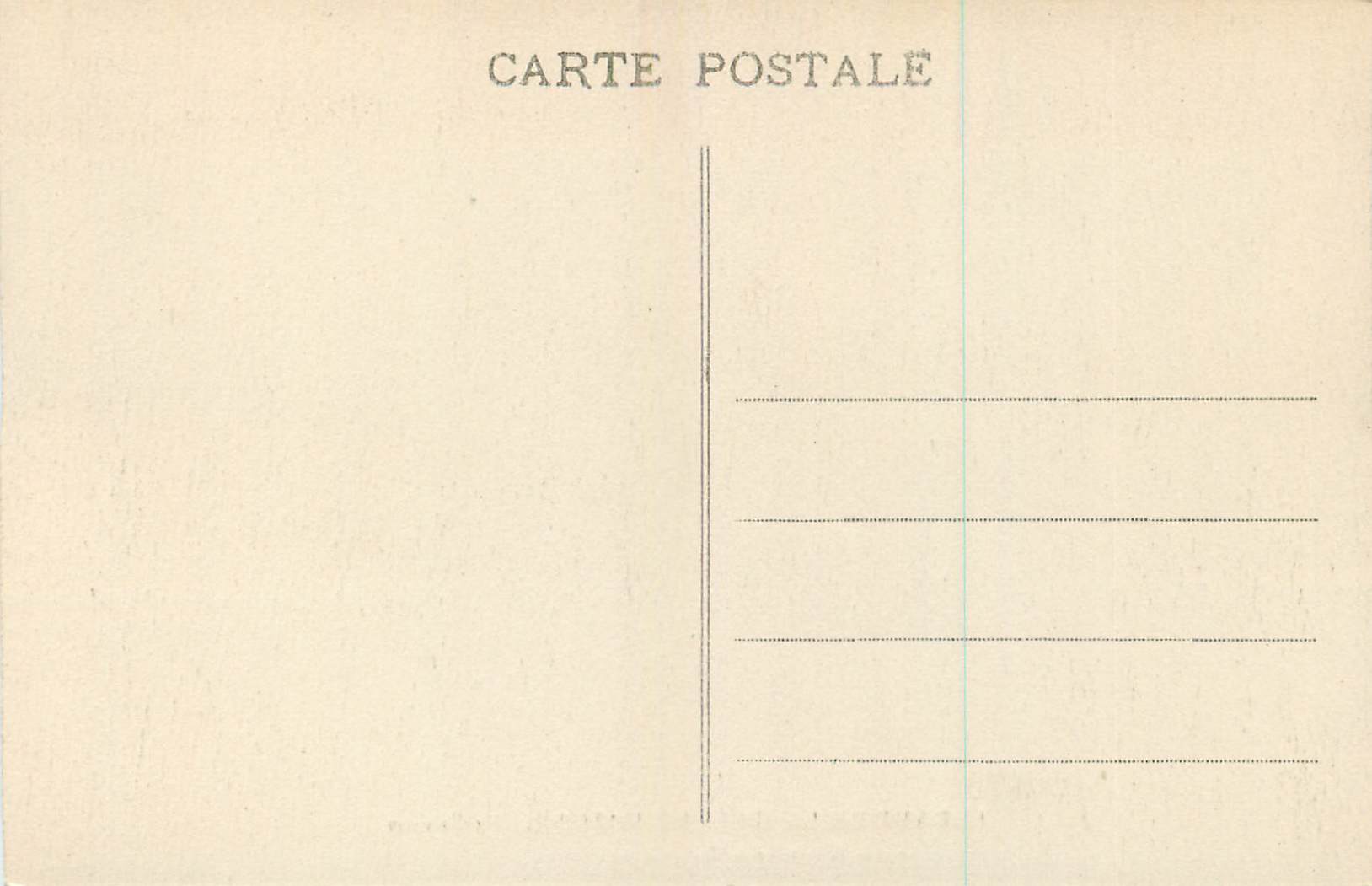 CPA Abbaye de la Grande Trappe Le Calvaire Soligny la Trappe Orne  — Rückseite