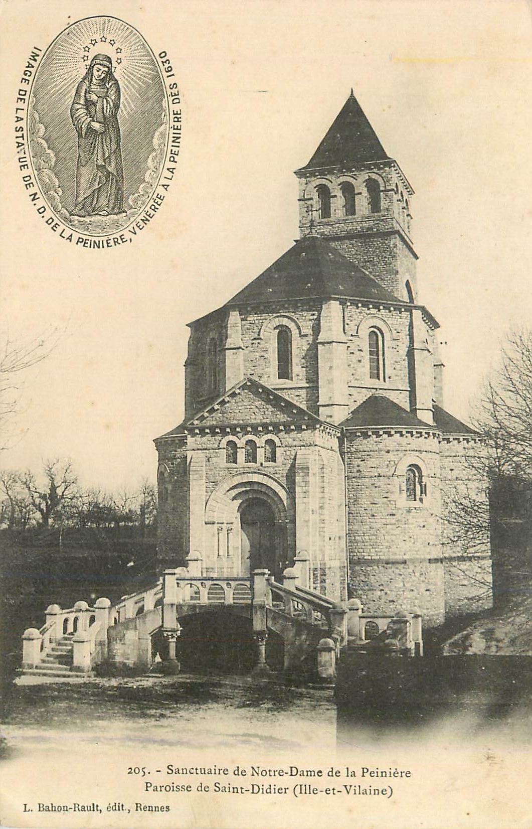CPA Sanctuaire de Notre Dame de la Peiniere Paroisse de Saint Didier 