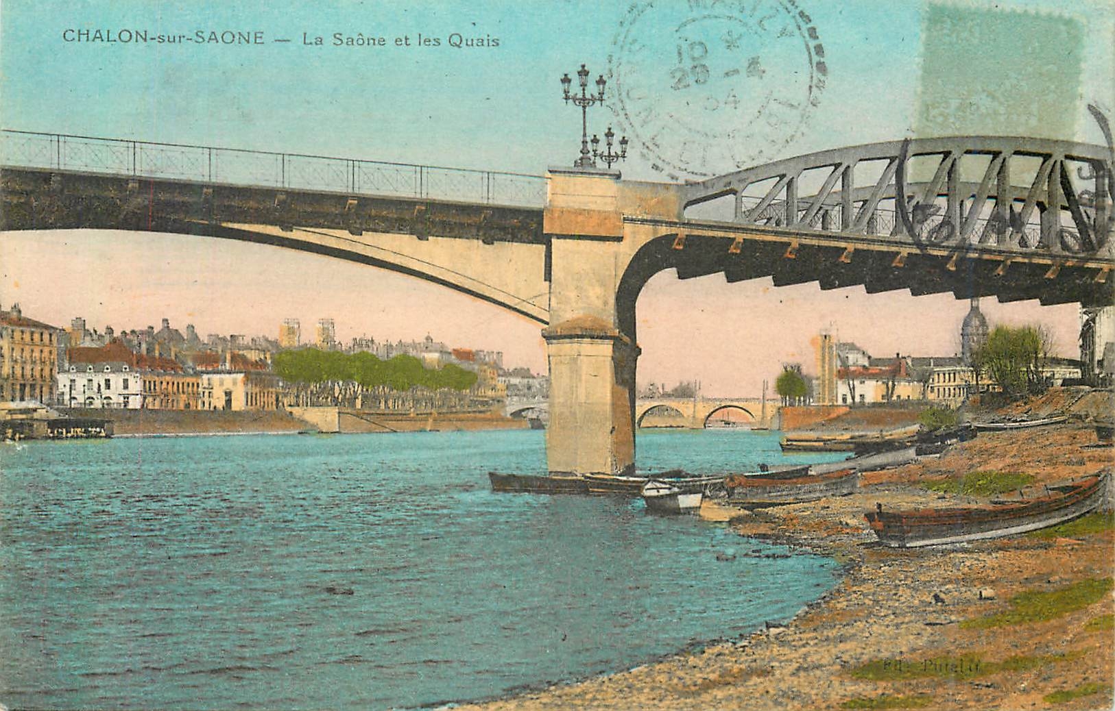 Chalon-sur-Saône — La Saône et les Quais — P. Pitselit