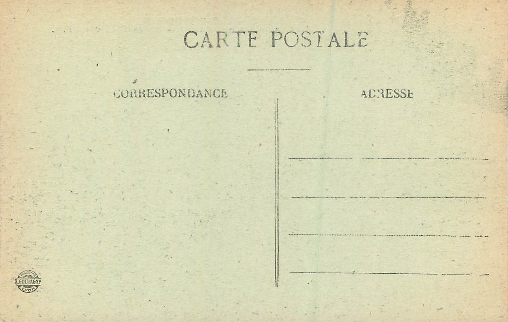 La Chaîne des Alpes vue des Bords de l'Isère — Grenoble — E.R. — Rückseite