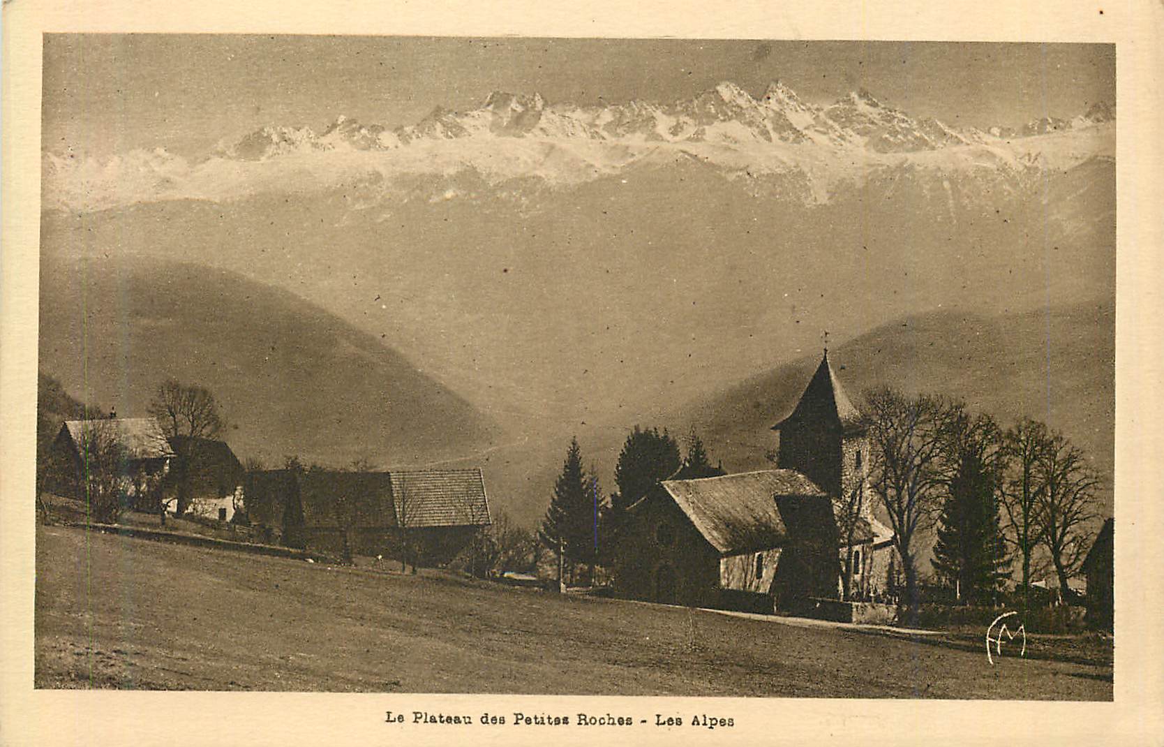 CPA Le Plateau des Petites Roches Les Alpes 