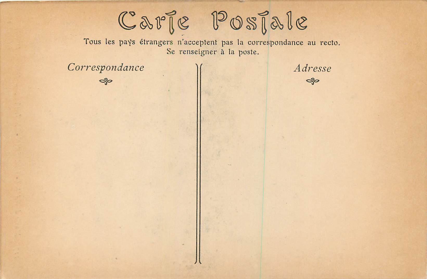 CPA Musee de Saint Germain en Laye Dolmen Danois — Verso