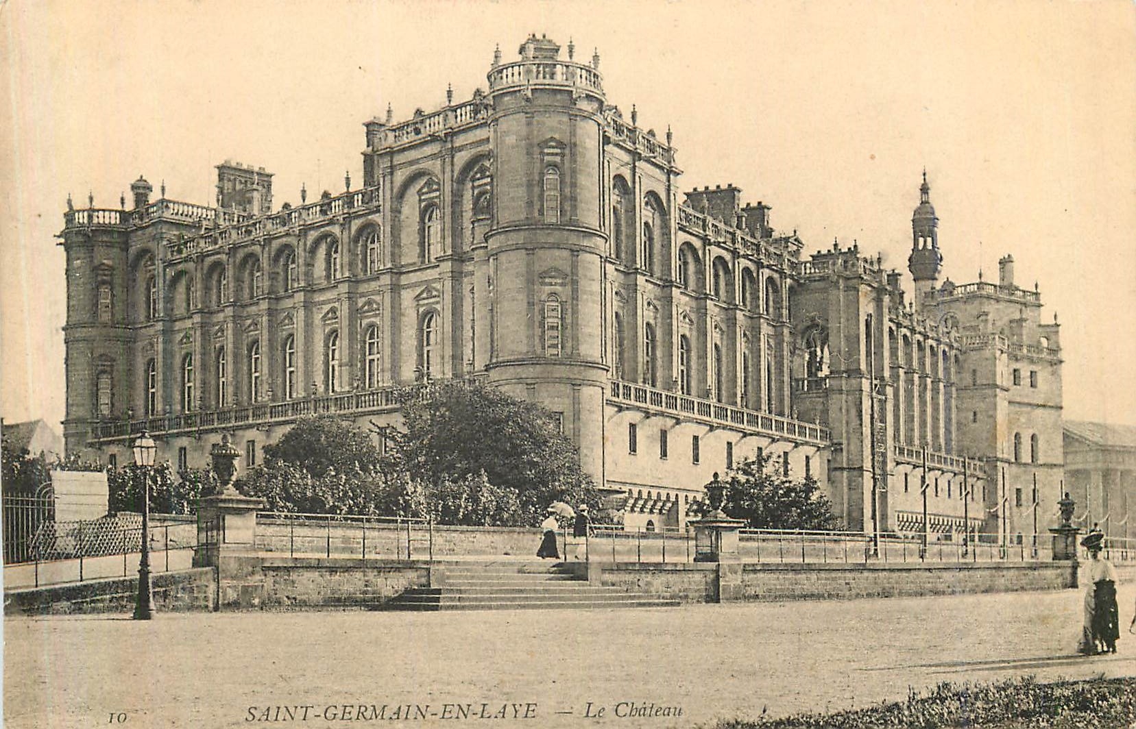 Saint-Germain-en-Laye — Le Château — Éditeur inconnu, n° 10