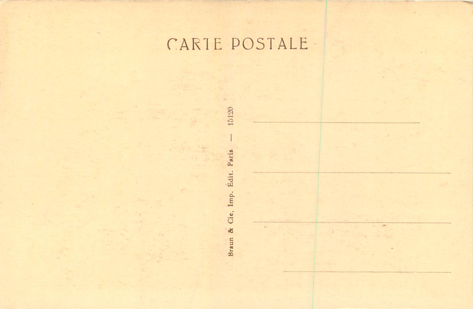 CPA JF Millet La Baigneuse  — Verso