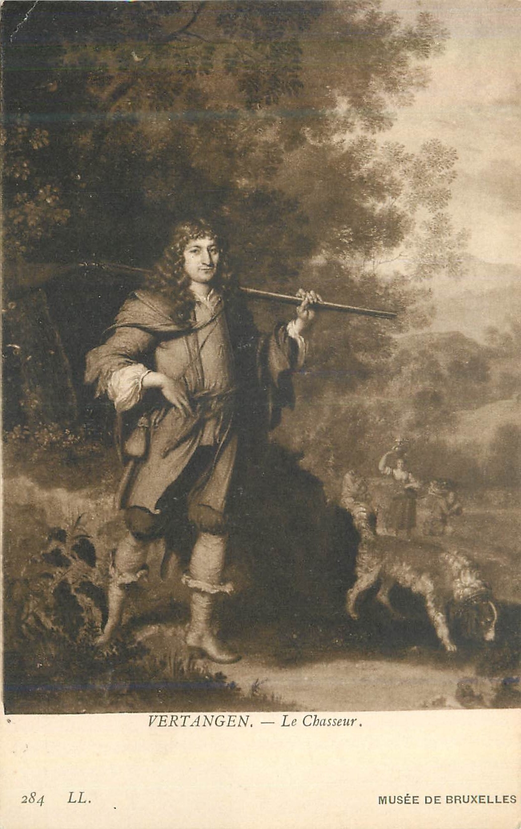 CPA Musee de Bruxelles Vertangen Le Chasseur 