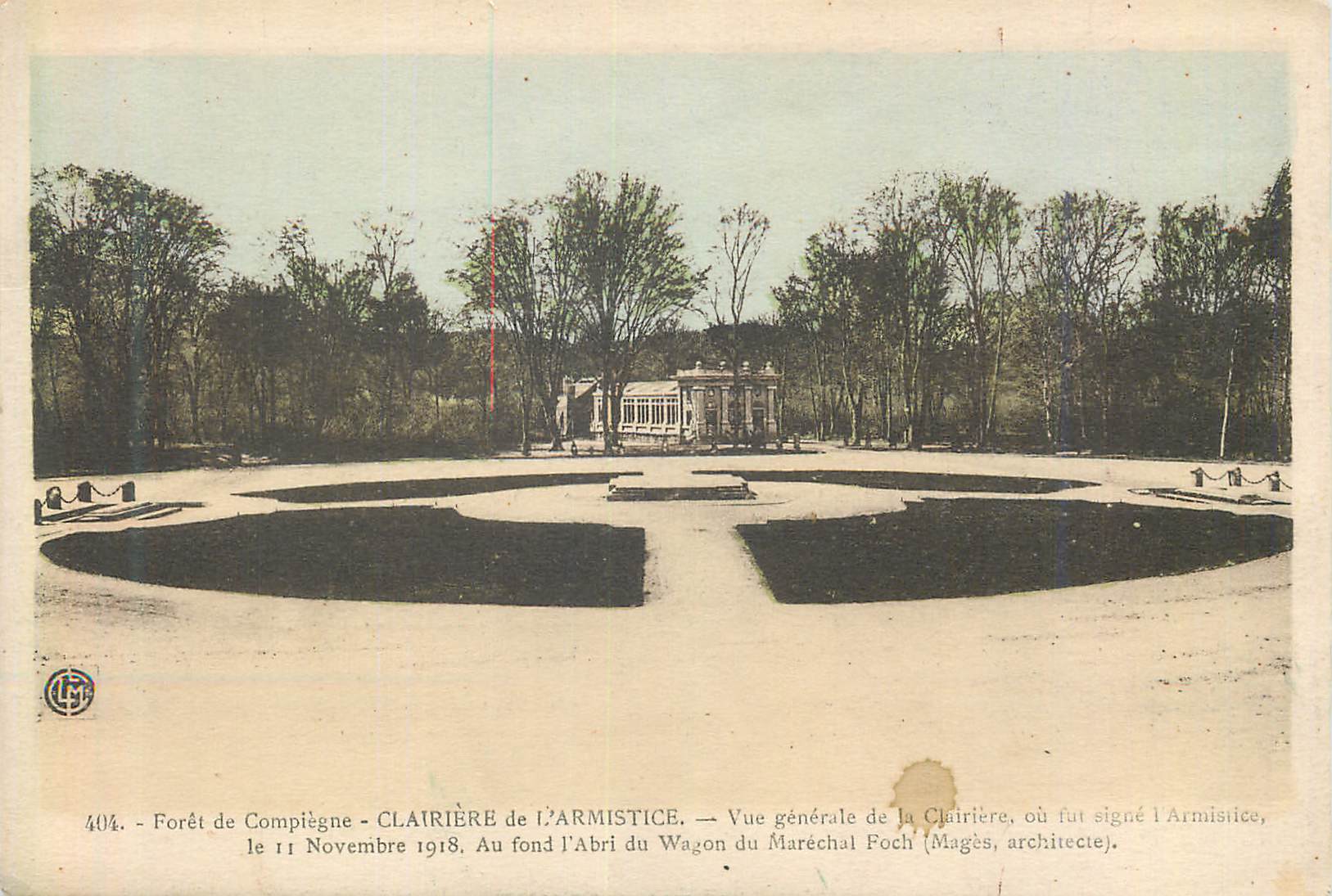 CPA Foret de Compiegne Clairiere de l Armistice Vue generale 