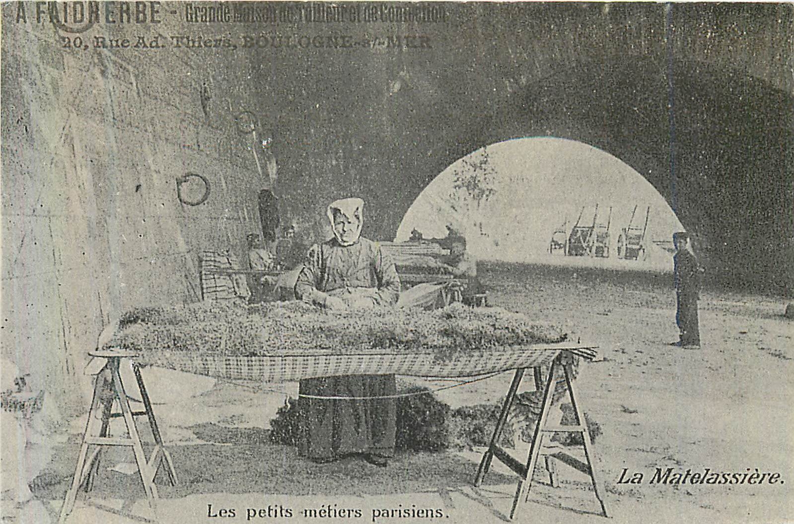 REPRO Boulogne s Mer Les petits metiers parisiens  Paris