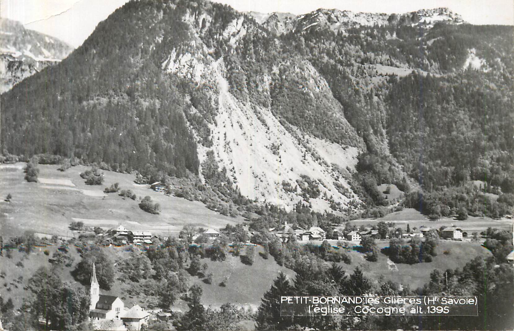 Petit-Bornand-les-Glières — l'église, Cocogne alt. 1395 — éditeur inconnu