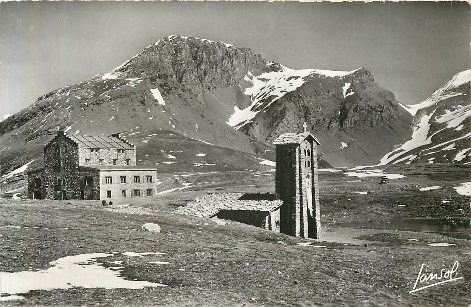 CPM Sur la Route du Col de l Iseran Savoie La plus haute route d Europe 