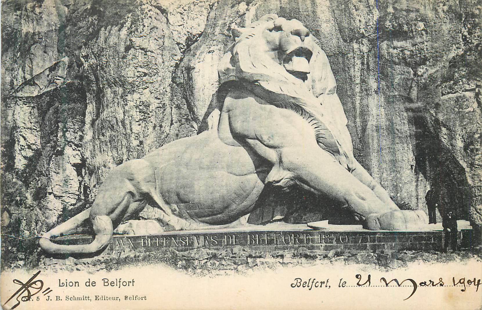 CPA Lion de Belfort 