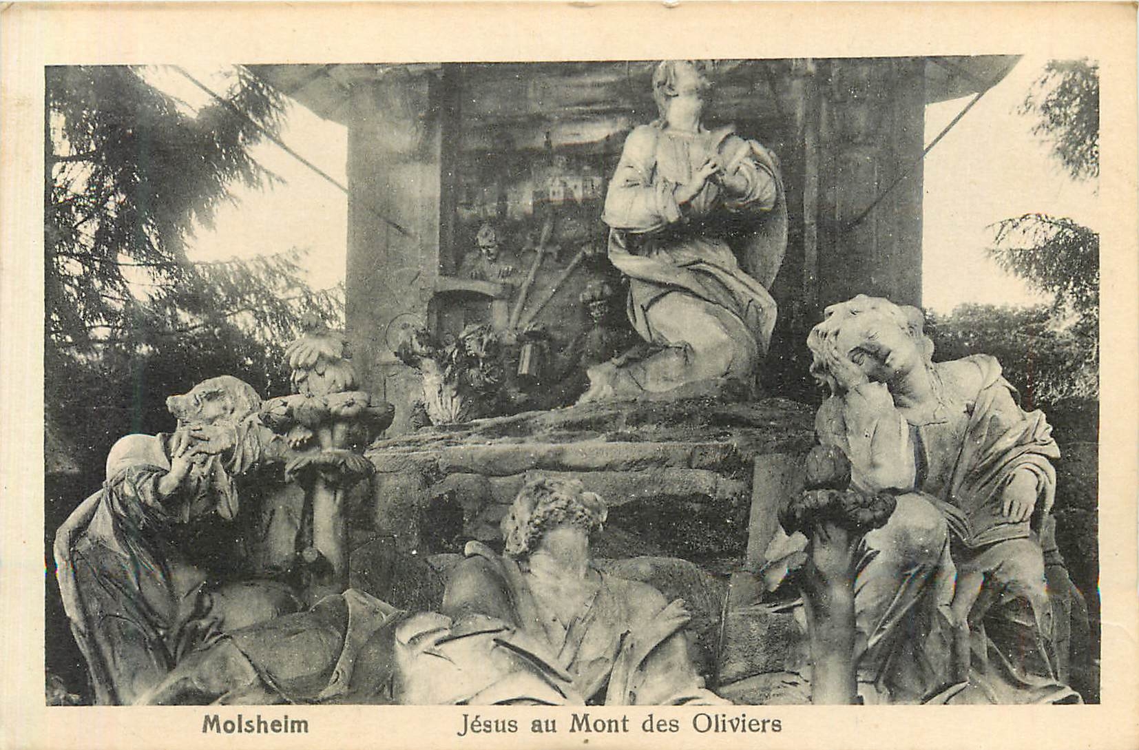 CPA Molsheim Jesus au Mont des Oliviers 