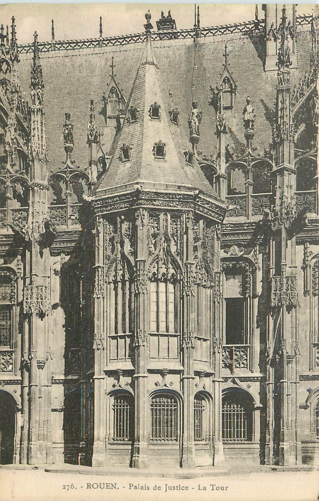 CPA Rouen Palais de Justice La Tour 