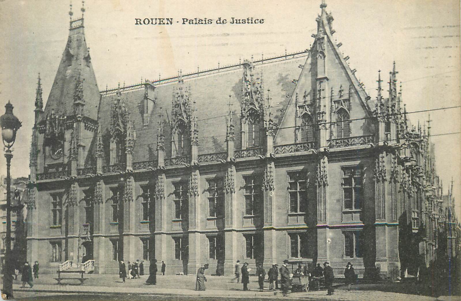 CPA Rouen Palais de Justice 