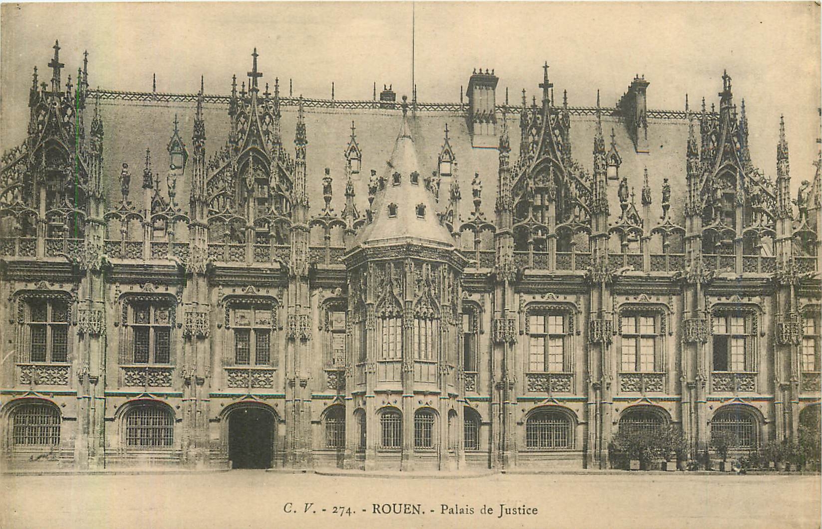 CPA Rouen Palais de Justice 