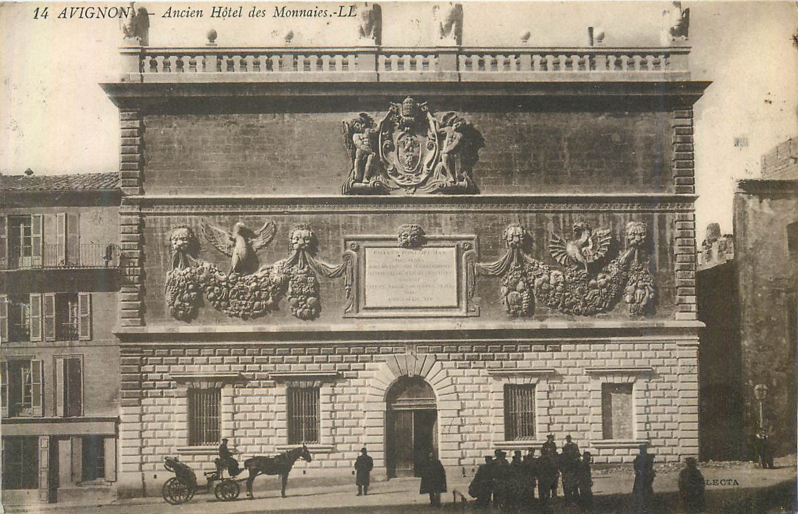 CPA Avignon Ancien Hotel des Monnaies 