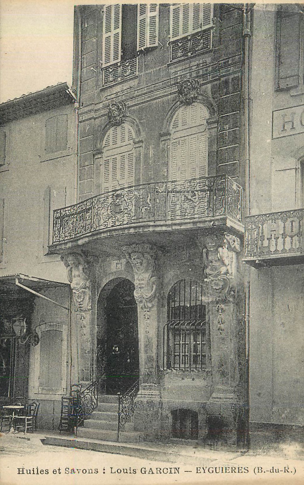 CPA Huiles et Savons Louis Gargin Eyguires B du R 