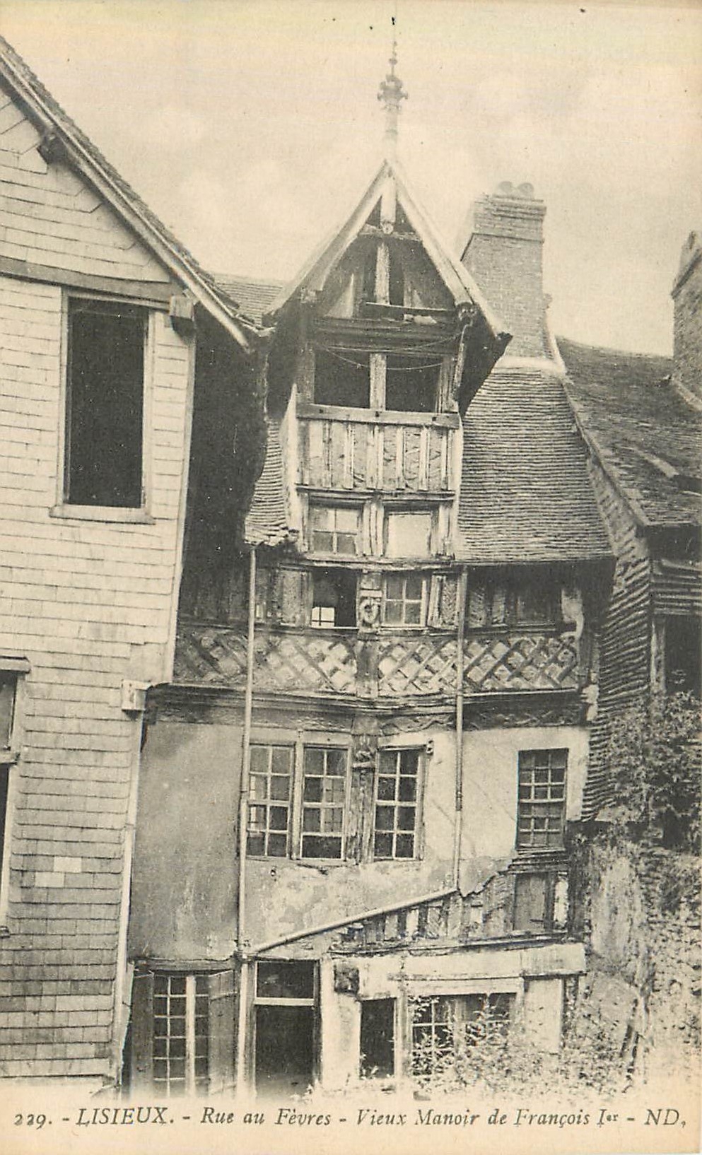 Lisieux - Rue au Fèvres - Vieux Manoir de François Ier - ND