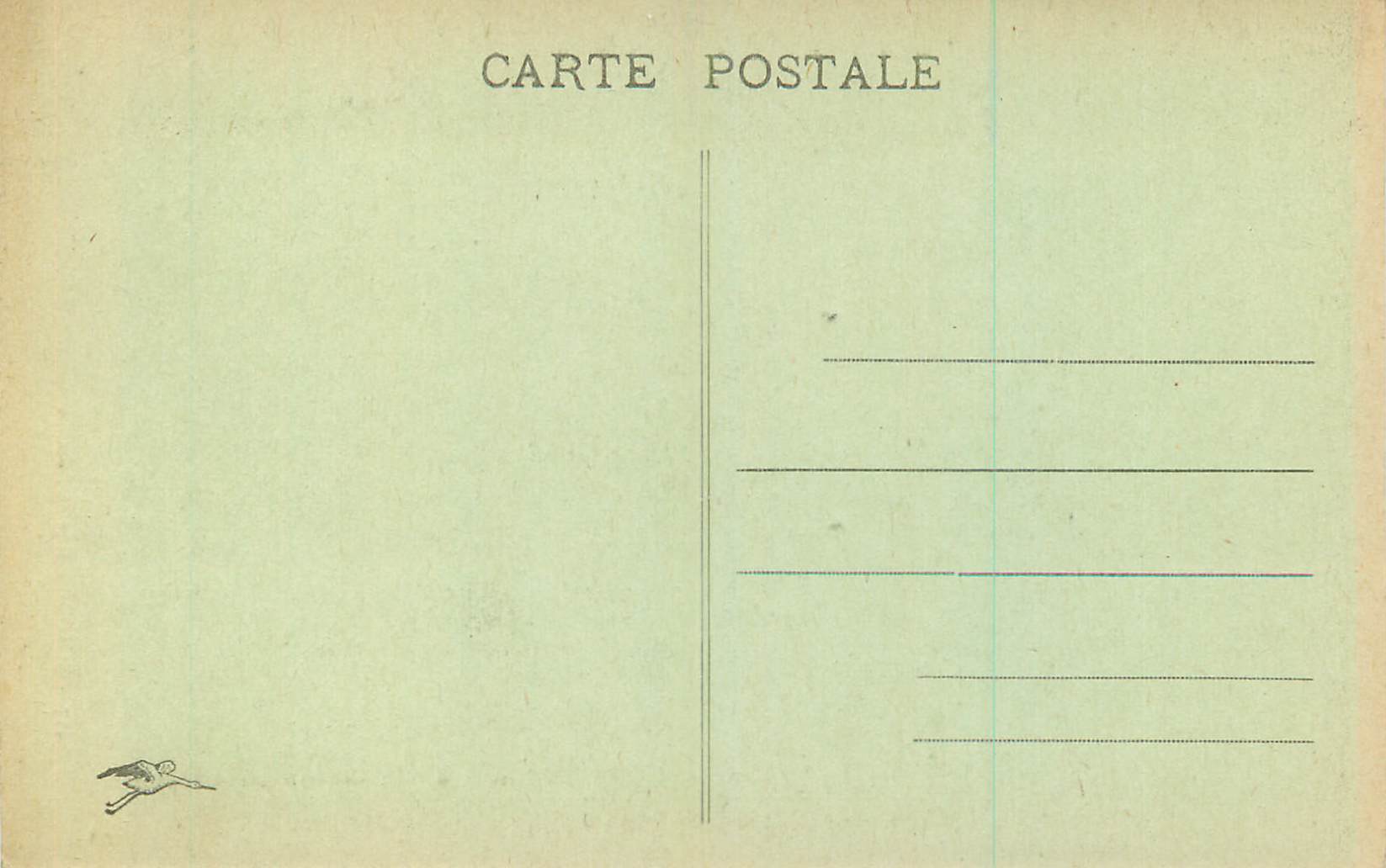 CPA Rouen Rue St Romain  — Rückseite