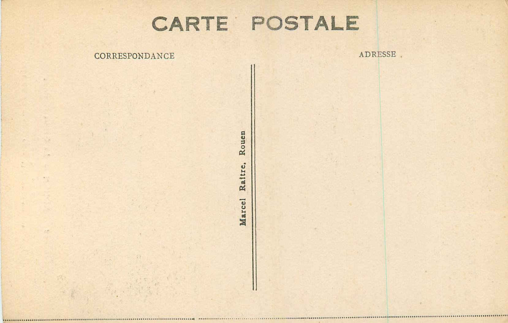 CPA Rouen La Grosse Horloge  — Verso