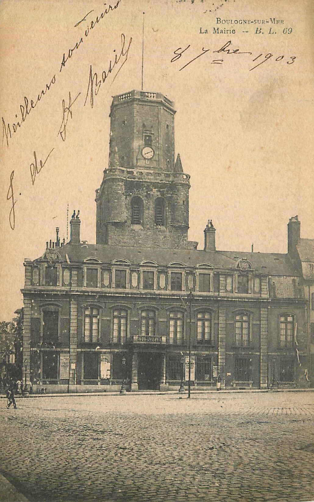 CPA Boulogne sur Mer La Mairie 