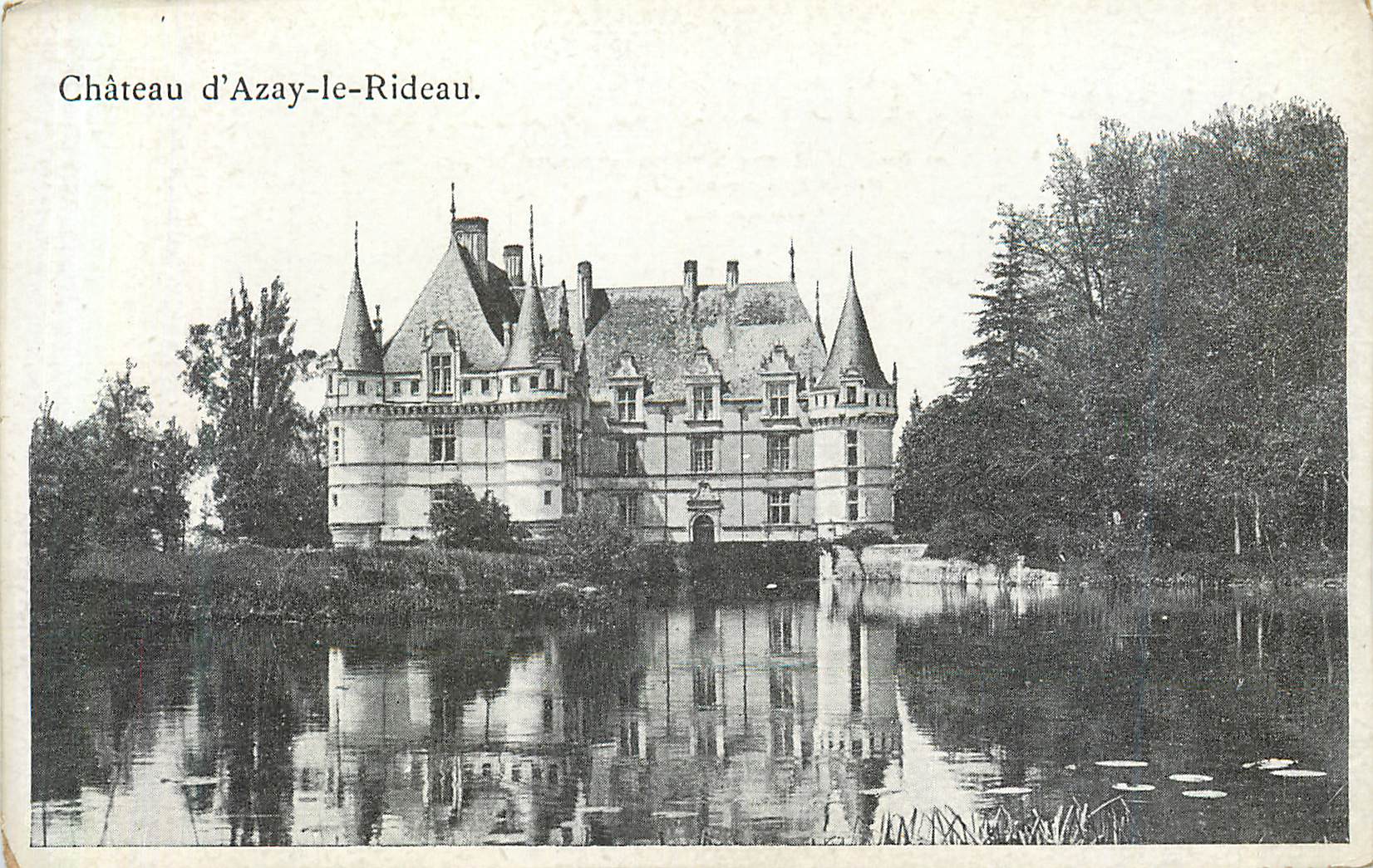 CPA Chateau d Azay le Rideau 