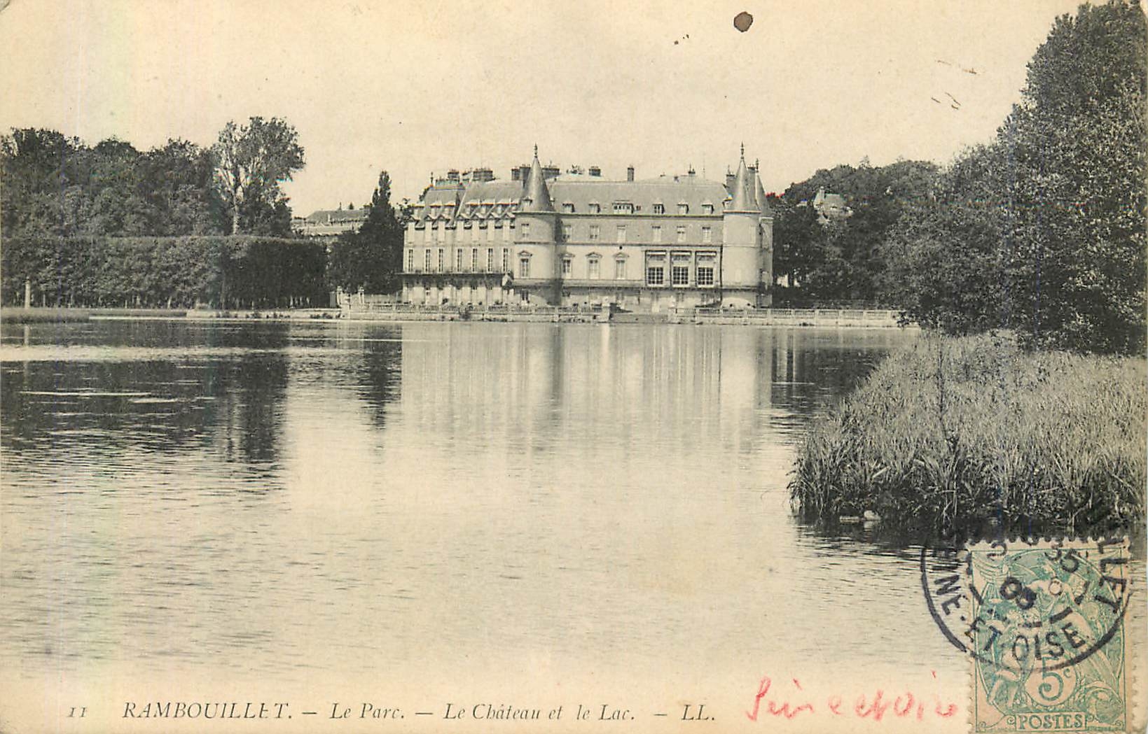 Rambouillet — Le Parc — Le Château et le Lac — LL