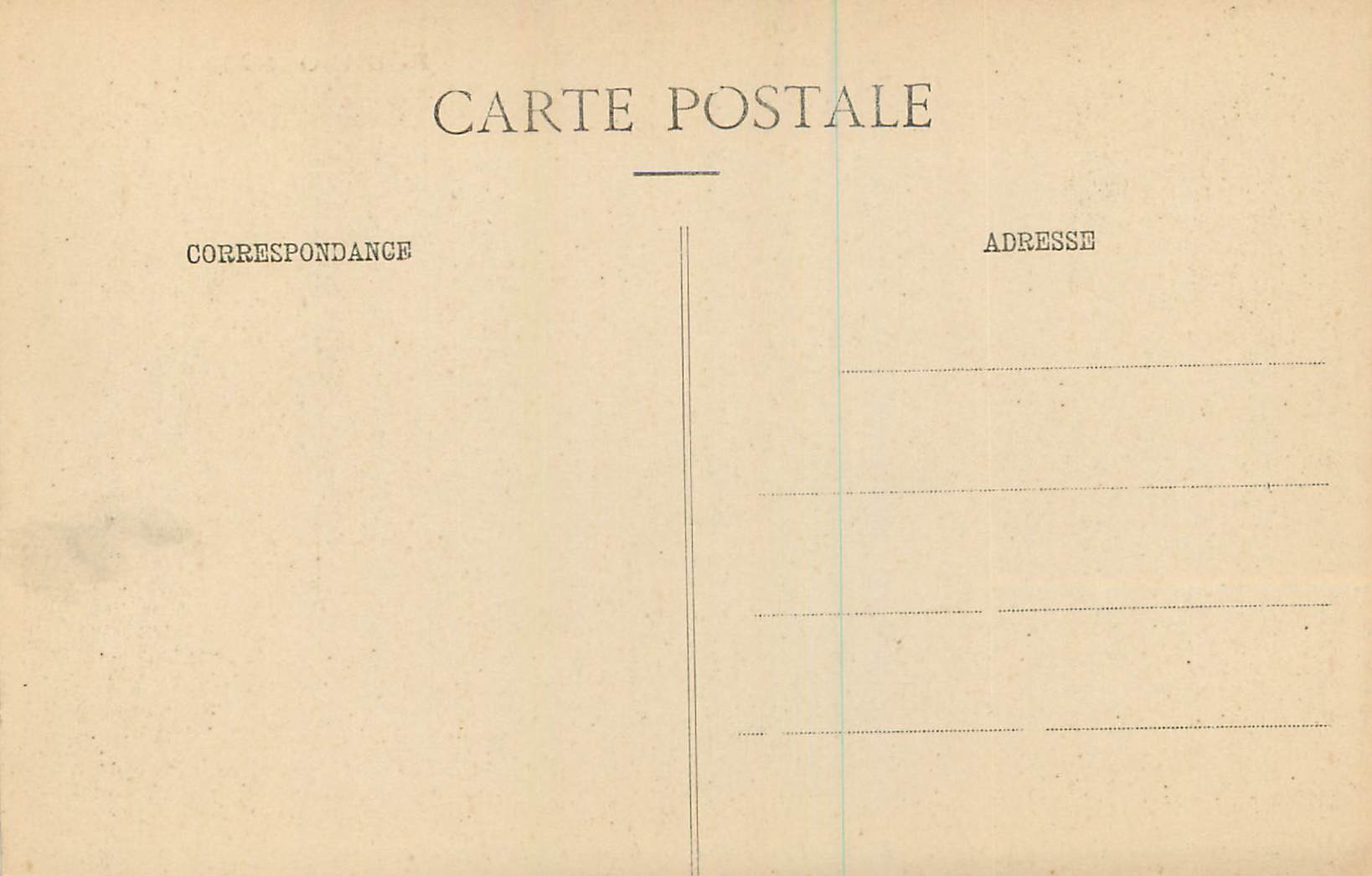 CPA Busset Entree du Chateau Le Pont Levis  — Rückseite