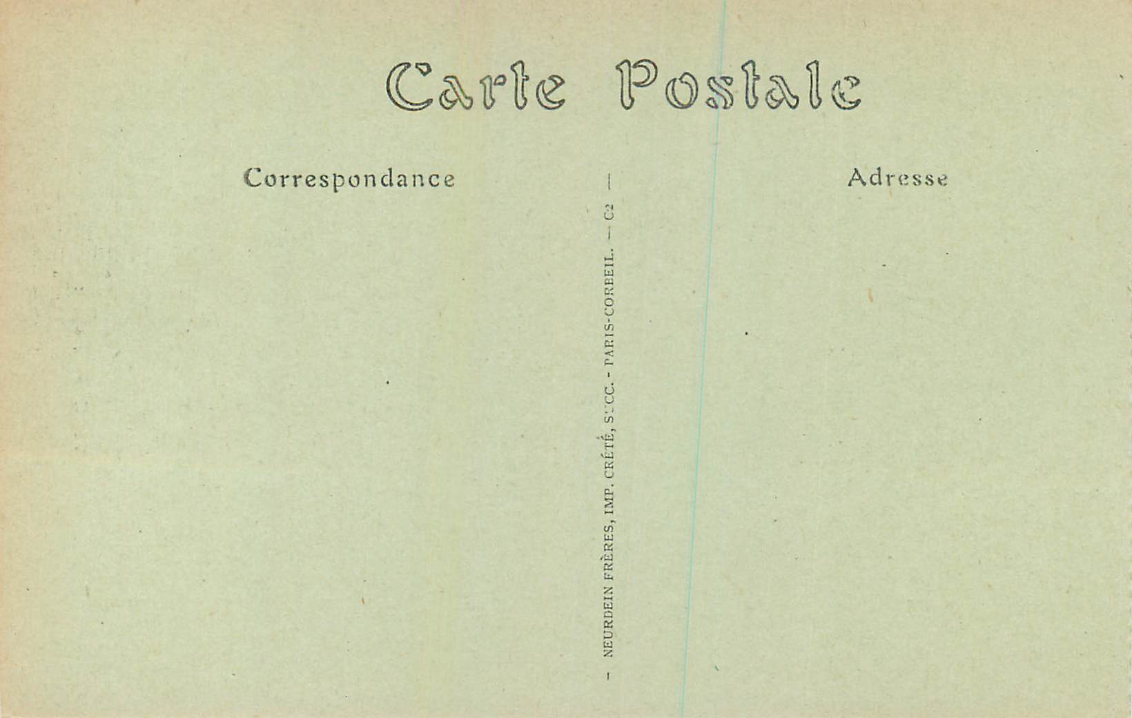 CPA Vire Beffroi  — Rückseite