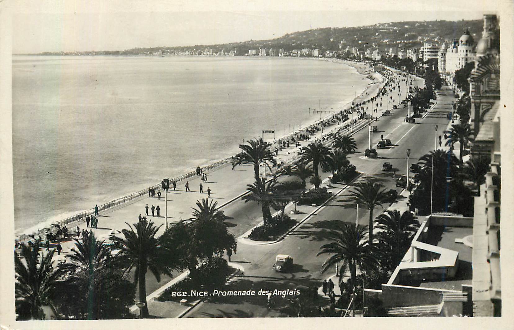 CPA Nice Promenade des Anglais 