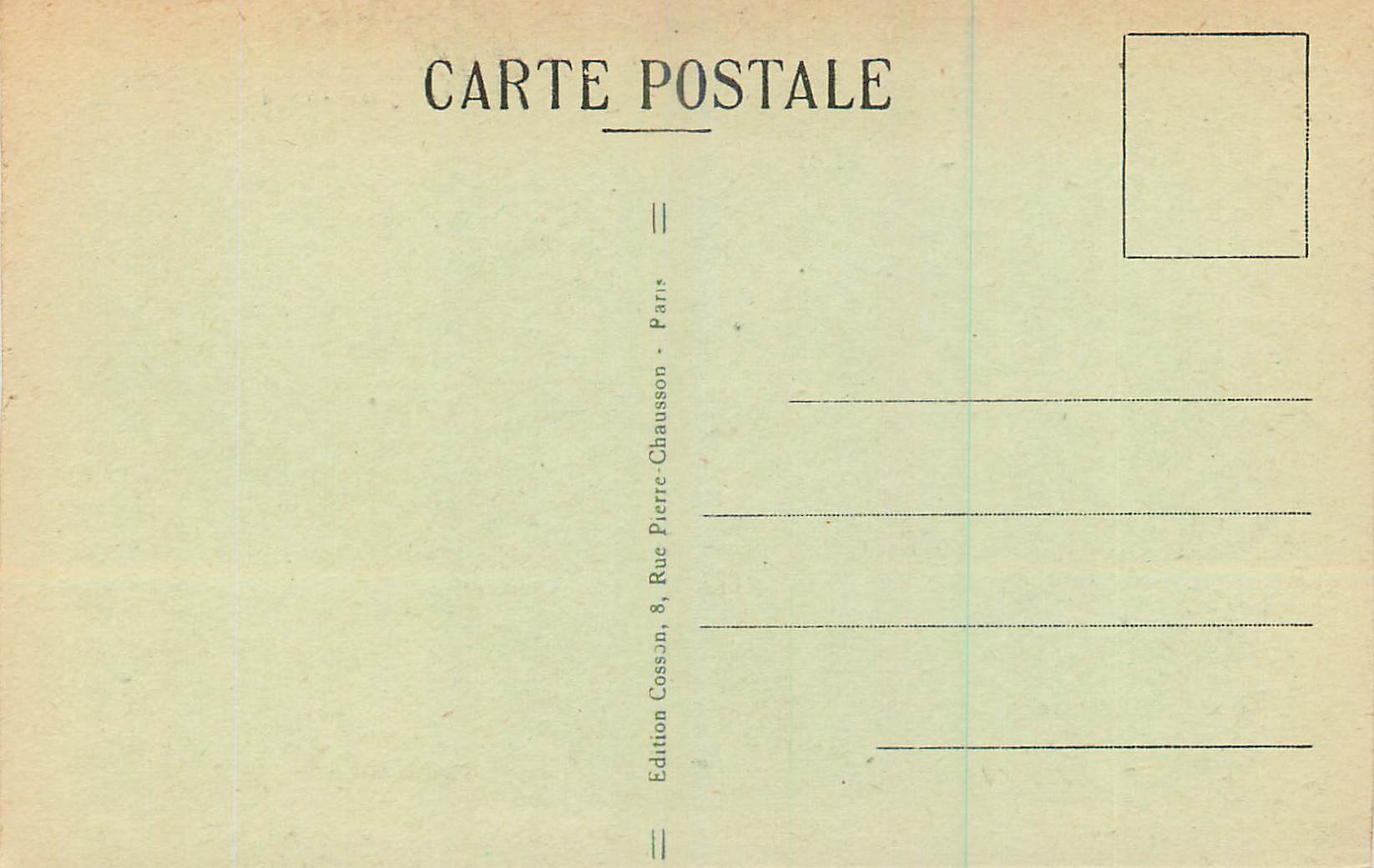 CPA Bonsecours Seine Inferieure L Eglise  — Rückseite