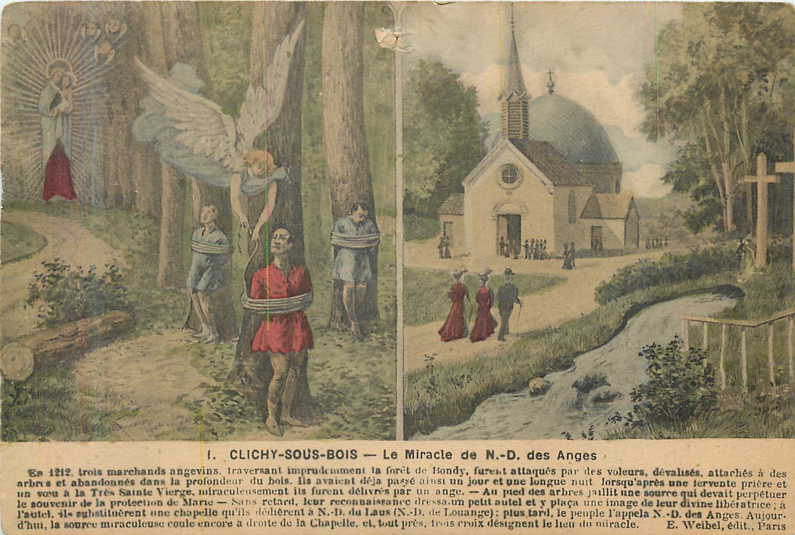 CPA Clichy sous bois Le Mircle de ND des Anges 